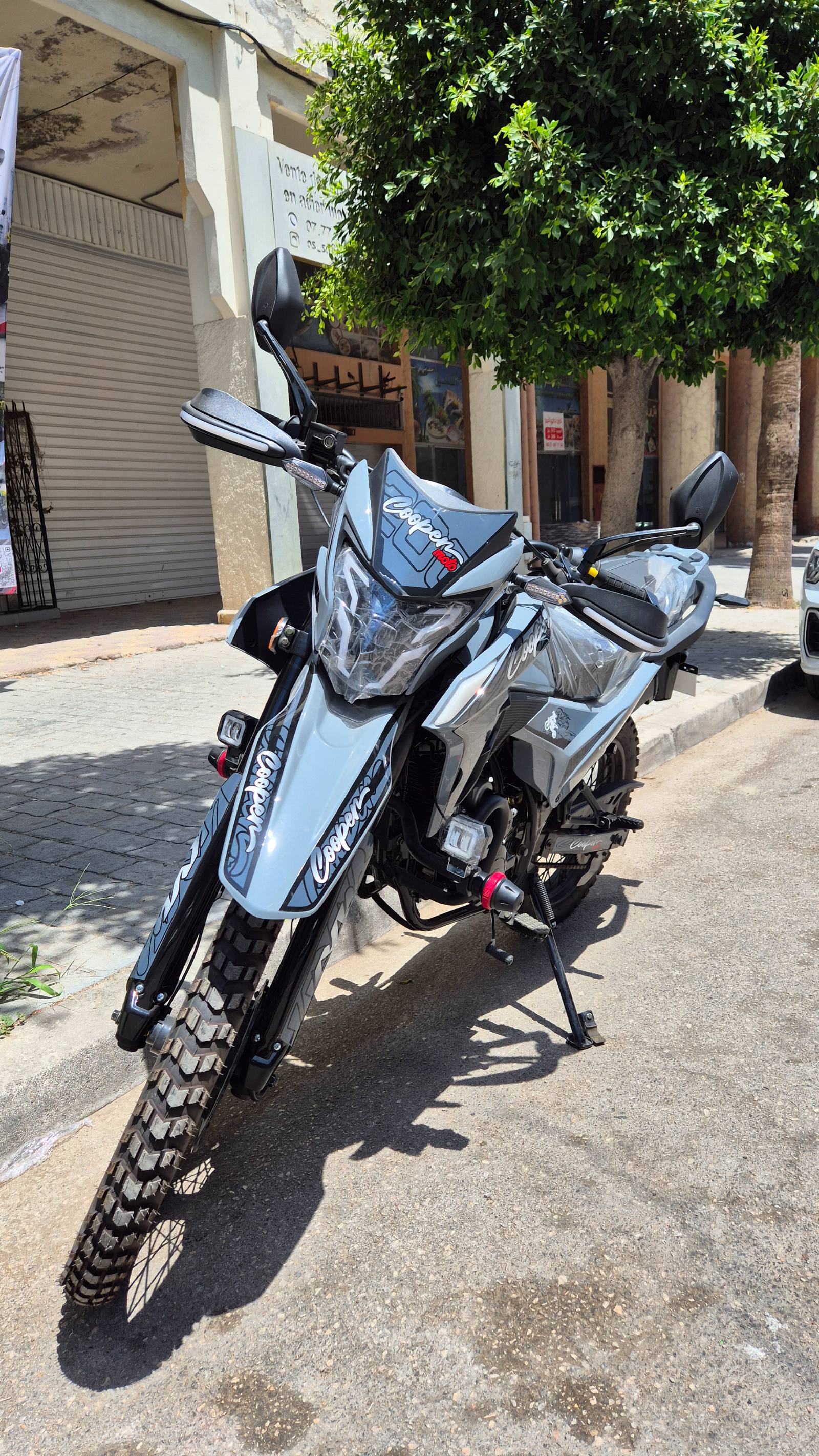 Cooper Cross 200i — Gris — Zayd Moto Tanger
