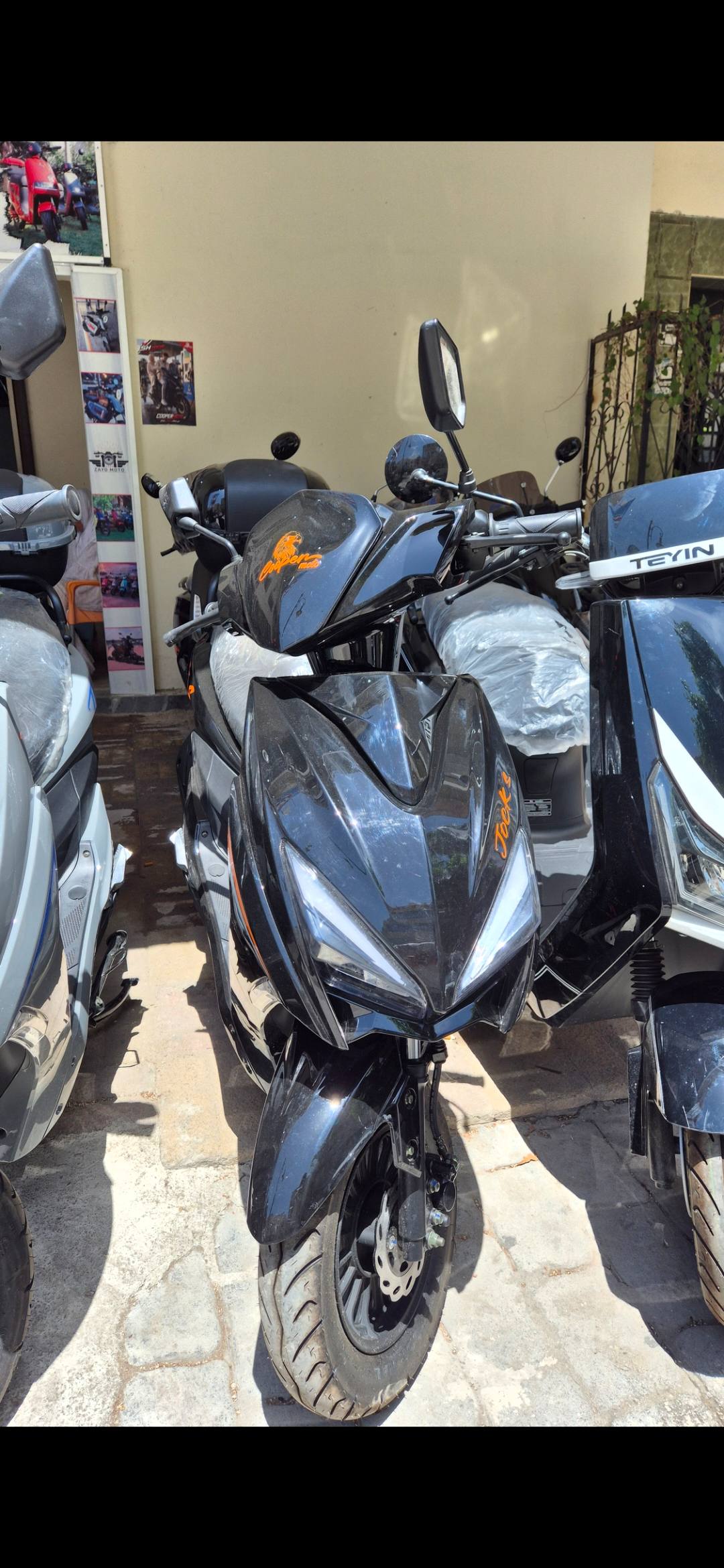 Cooper Jock's — Gris/Noir — Zayd Moto Tanger